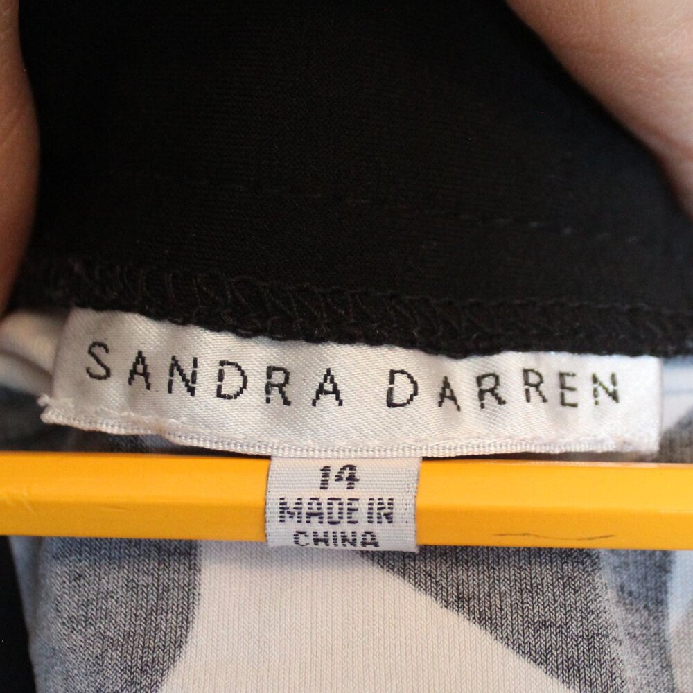 Sandra Darren Patterned Dress - image 7